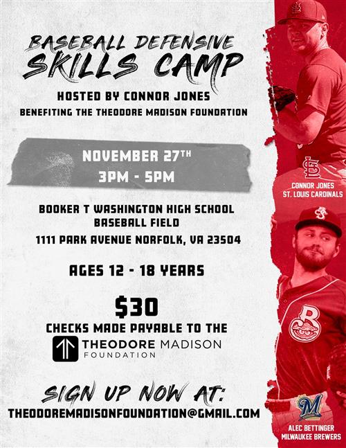  Baseball Defensive Skills Camp Hosted By Connor Jones